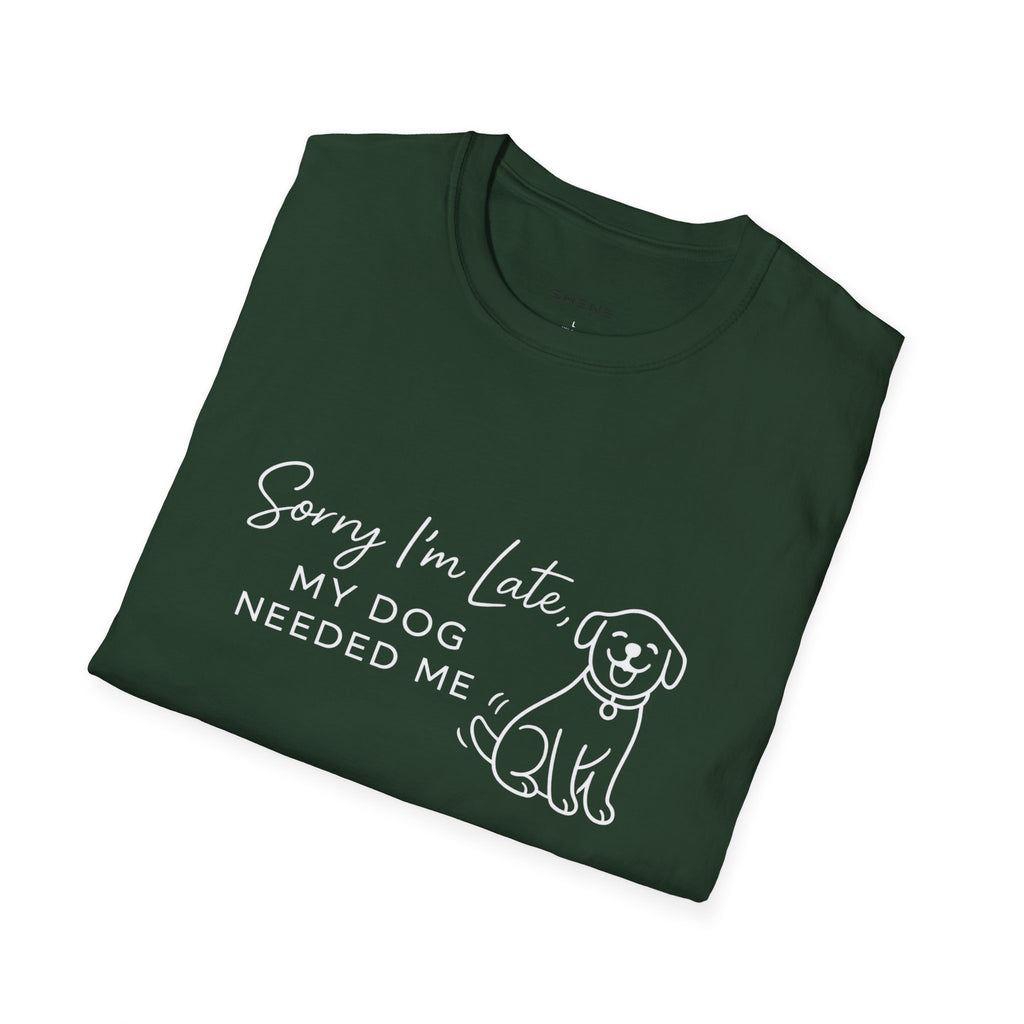 Copy of Copy of Unisex Softstyle Sorry i'm Late T-Shirt