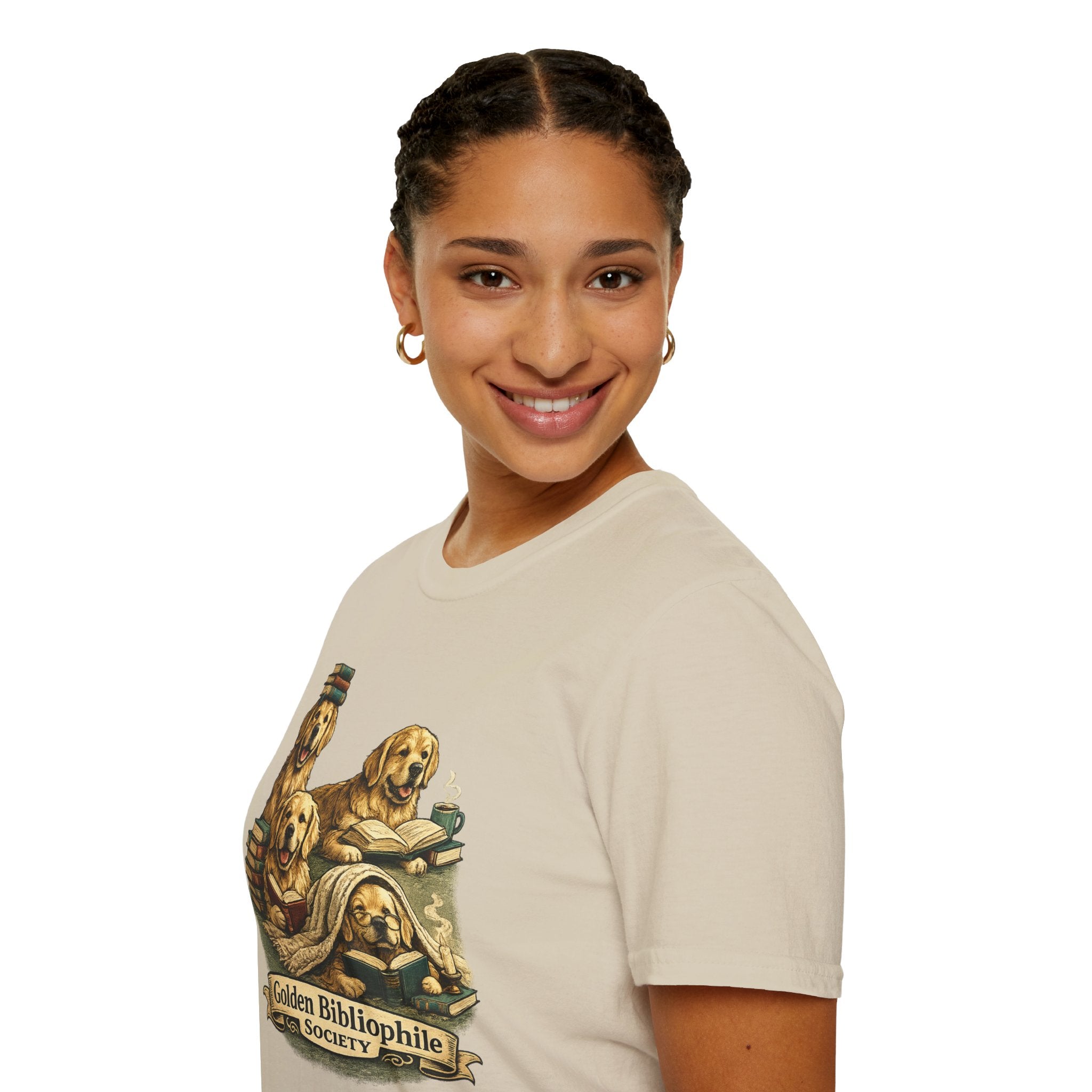 Copy of Unisex Softstyle Golden retriever Society  T-Shirt