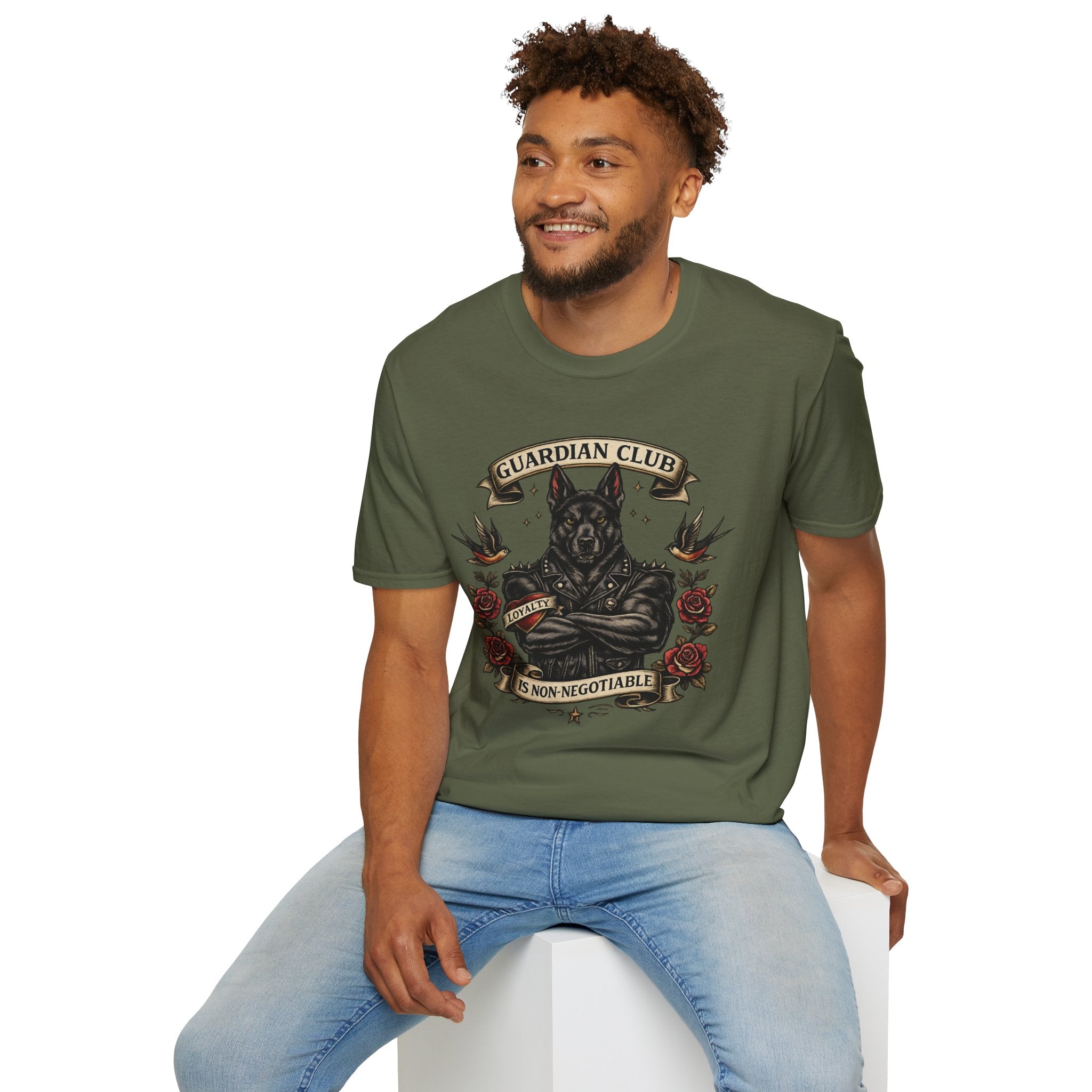 Copy of Copy of Unisex Softstyle Guardian Dog T-Shirt