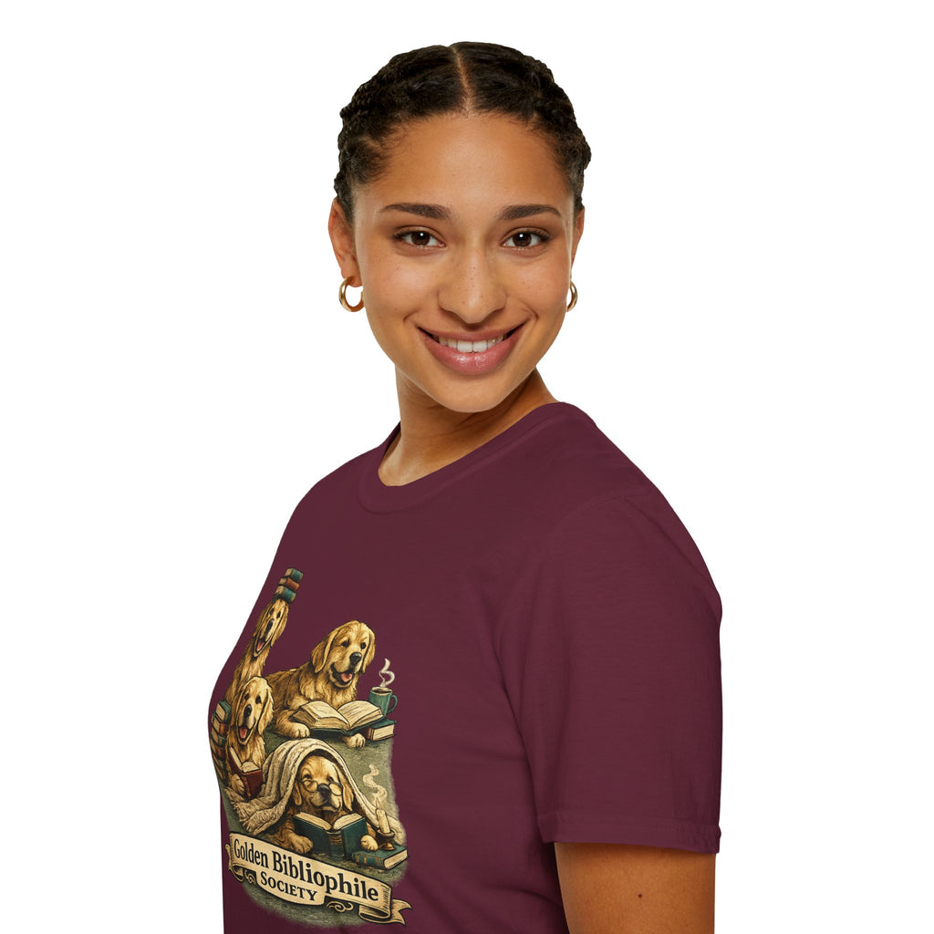 Copy of Unisex Softstyle Golden retriever Society  T-Shirt