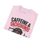 Unisex Softstyle Dachshund Caffeine Fuel T-Shirt