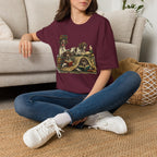 Copy of Copy of Copy of Copy of Unisex Softstyle r Pointer Library Four Dog T-Shirt