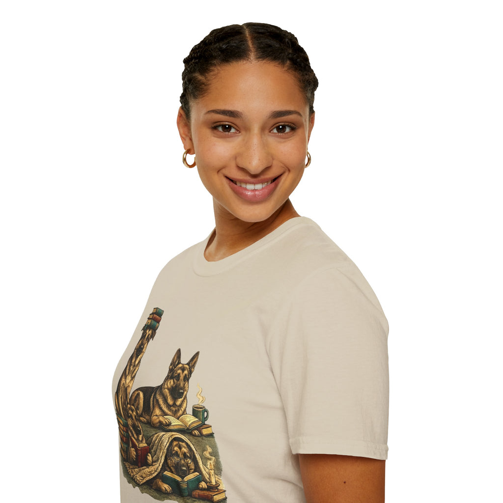 Copy of Unisex Softstyle German Shepherd Library T-Shirt