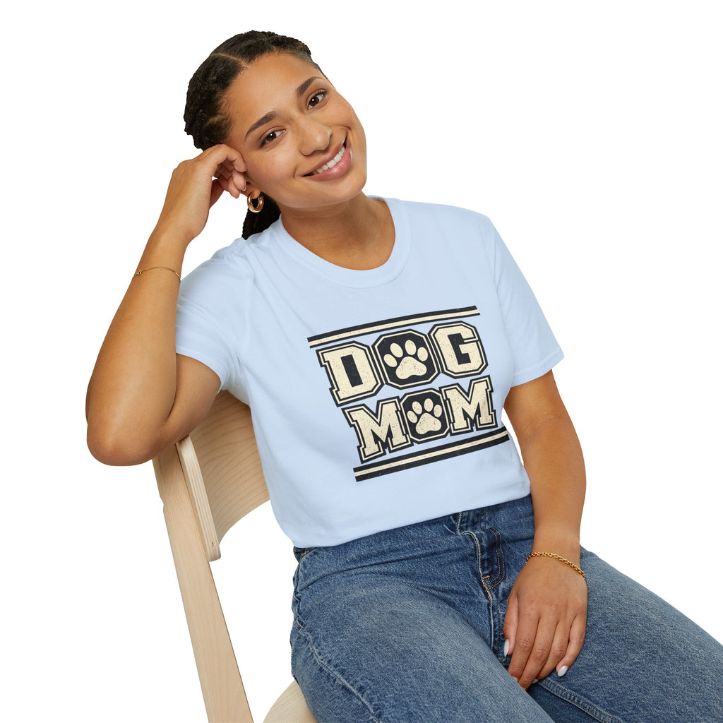 Copy of Copy of Unisex Softstyle Dog Mom T-Shirt