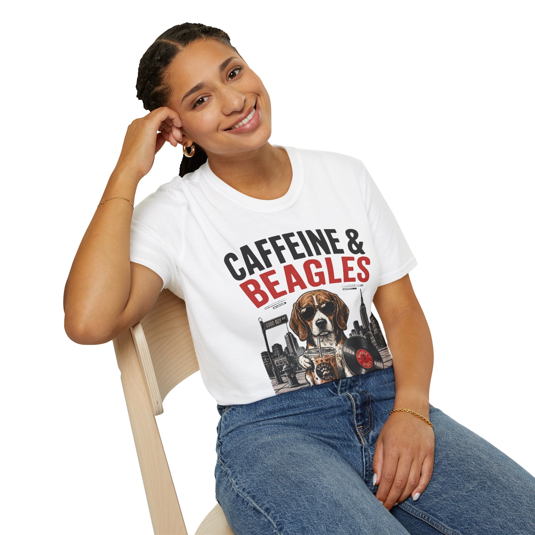 Unisex Softstyle Beegal Caffeine Fuel T-Shirt