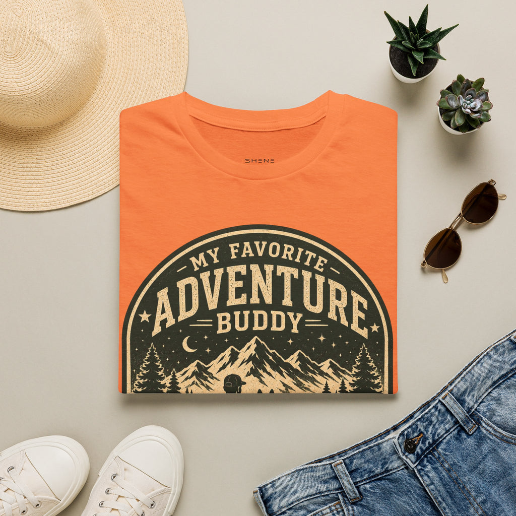 Copy of Unisex Softstyle My Favorite Adventure Has Paws T-Shirt