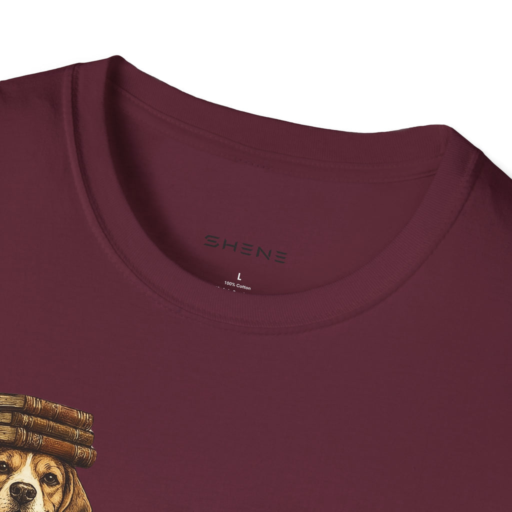 Copy of Copy of Copy of Copy of Unisex Softstyle Beegal Library Four Dog T-Shirt
