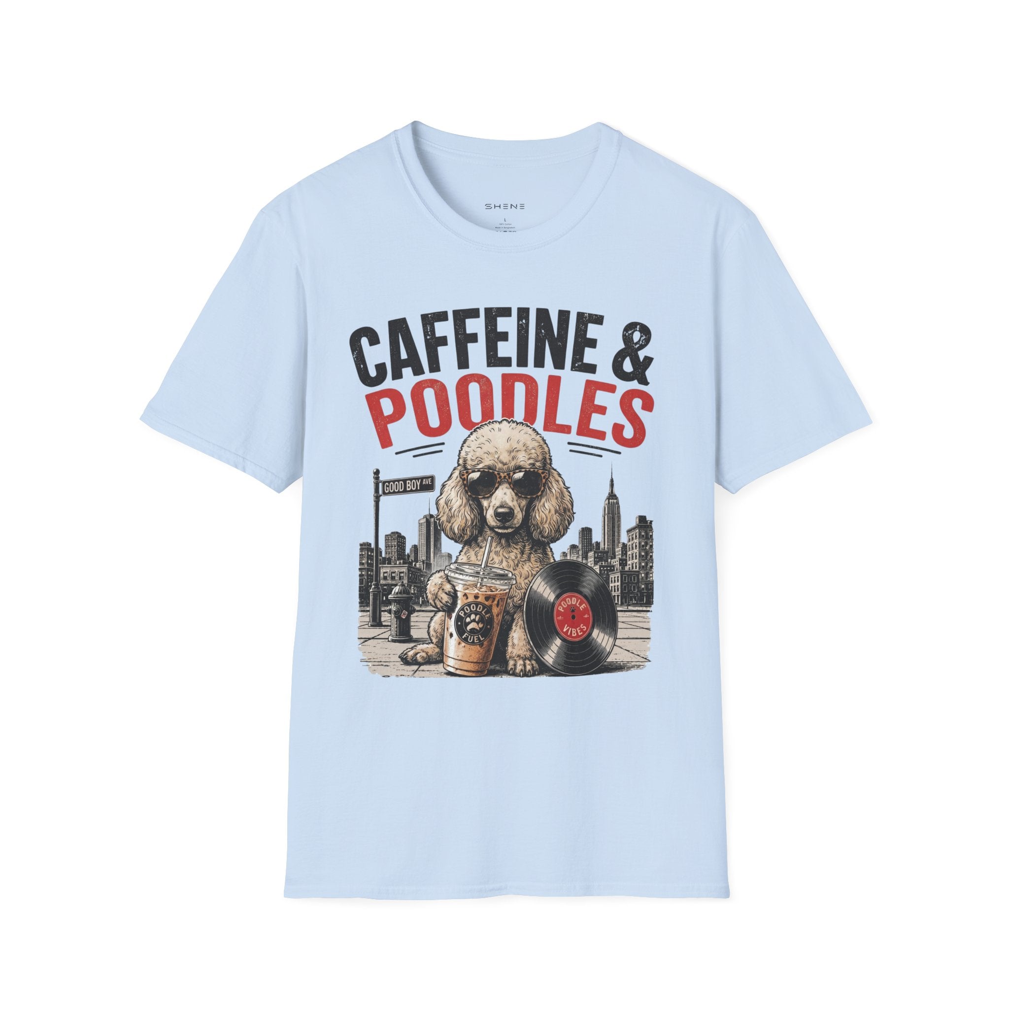 Unisex Softstyle Poodle T-Shirt