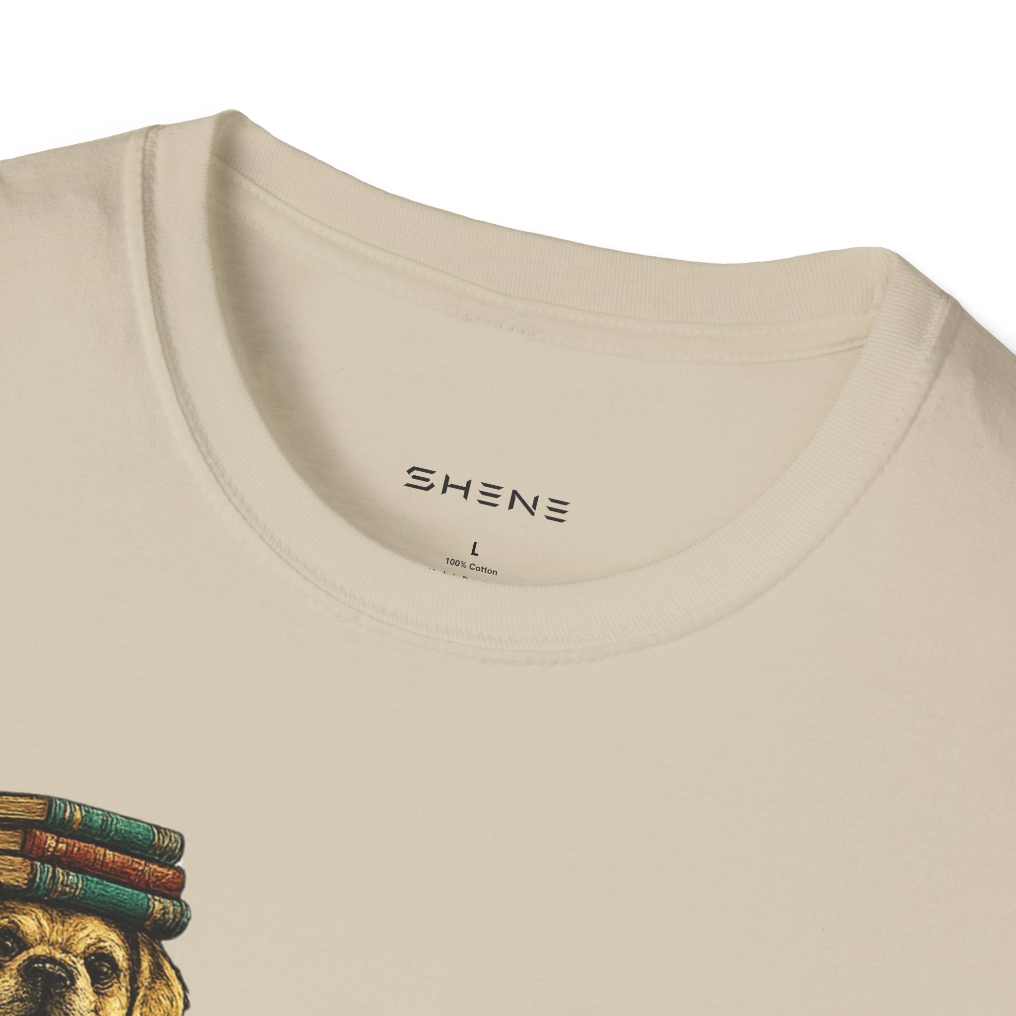 Copy of Unisex Softstyle French Dog Library T-Shirt