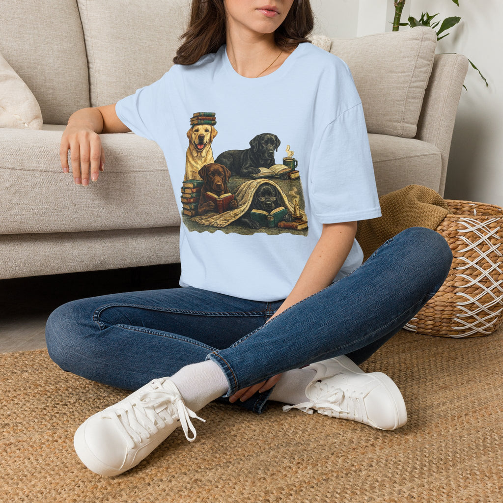 Copy of Unisex Softstyle Labador Library Four Dog T-Shirt