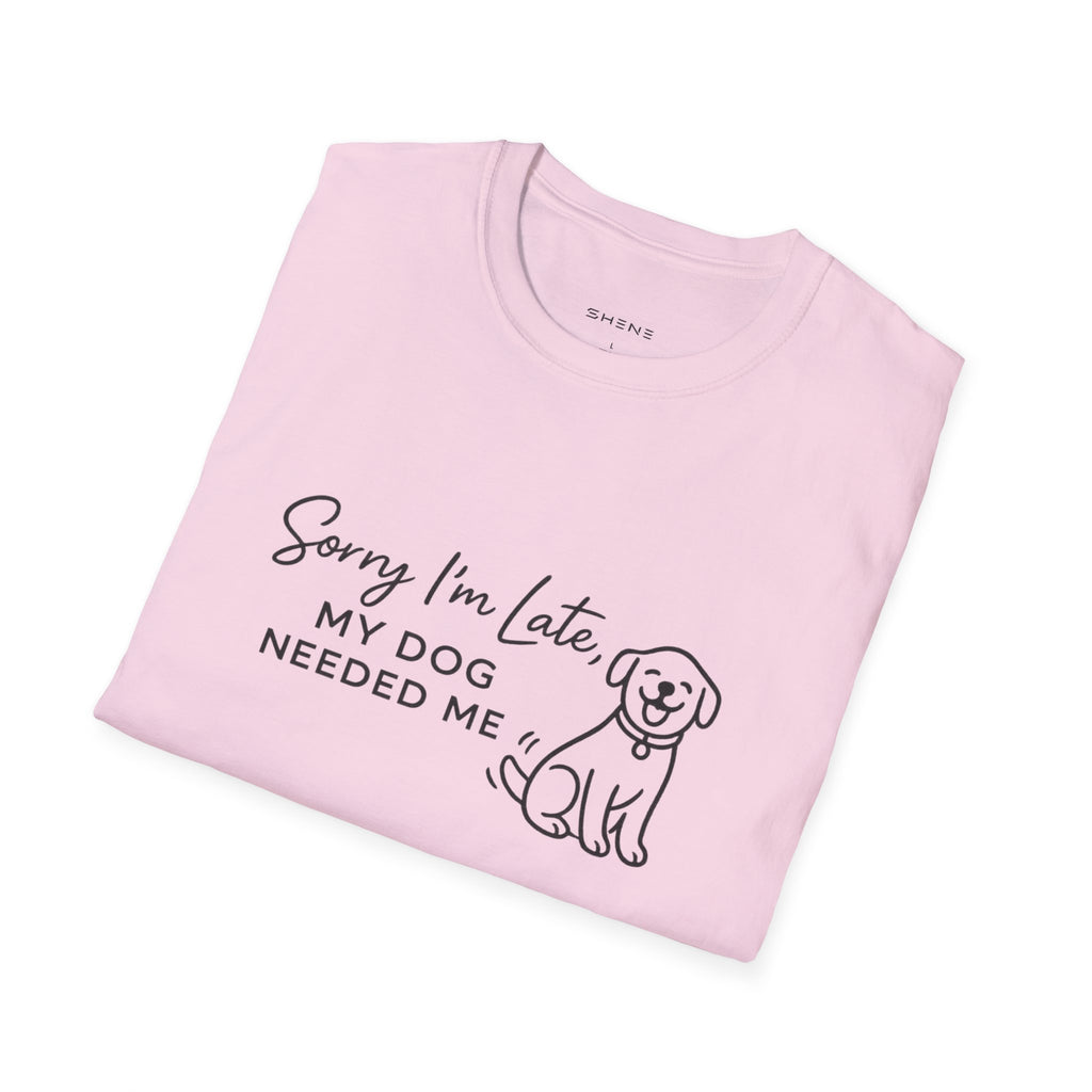 Copy of Copy of Unisex Softstyle Sorry i'm Late T-Shirt