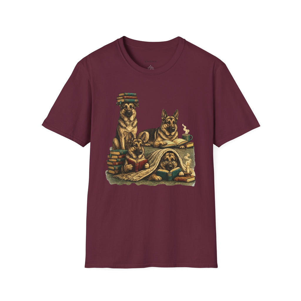 Copy of Unisex Softstyle German Shepherd Library T-Shirt