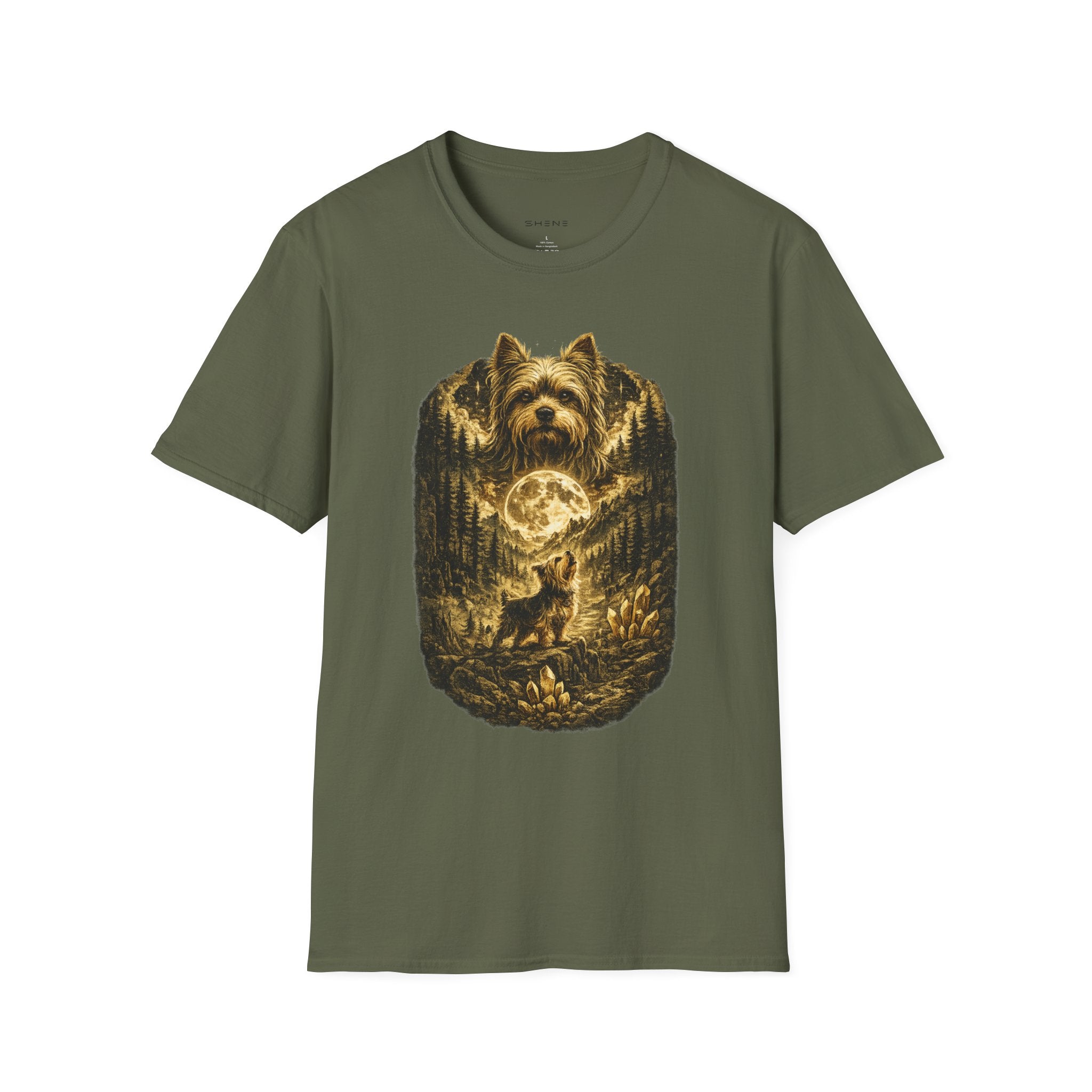 Copy of Unisex Softstyle shit su with moon T-Shirt