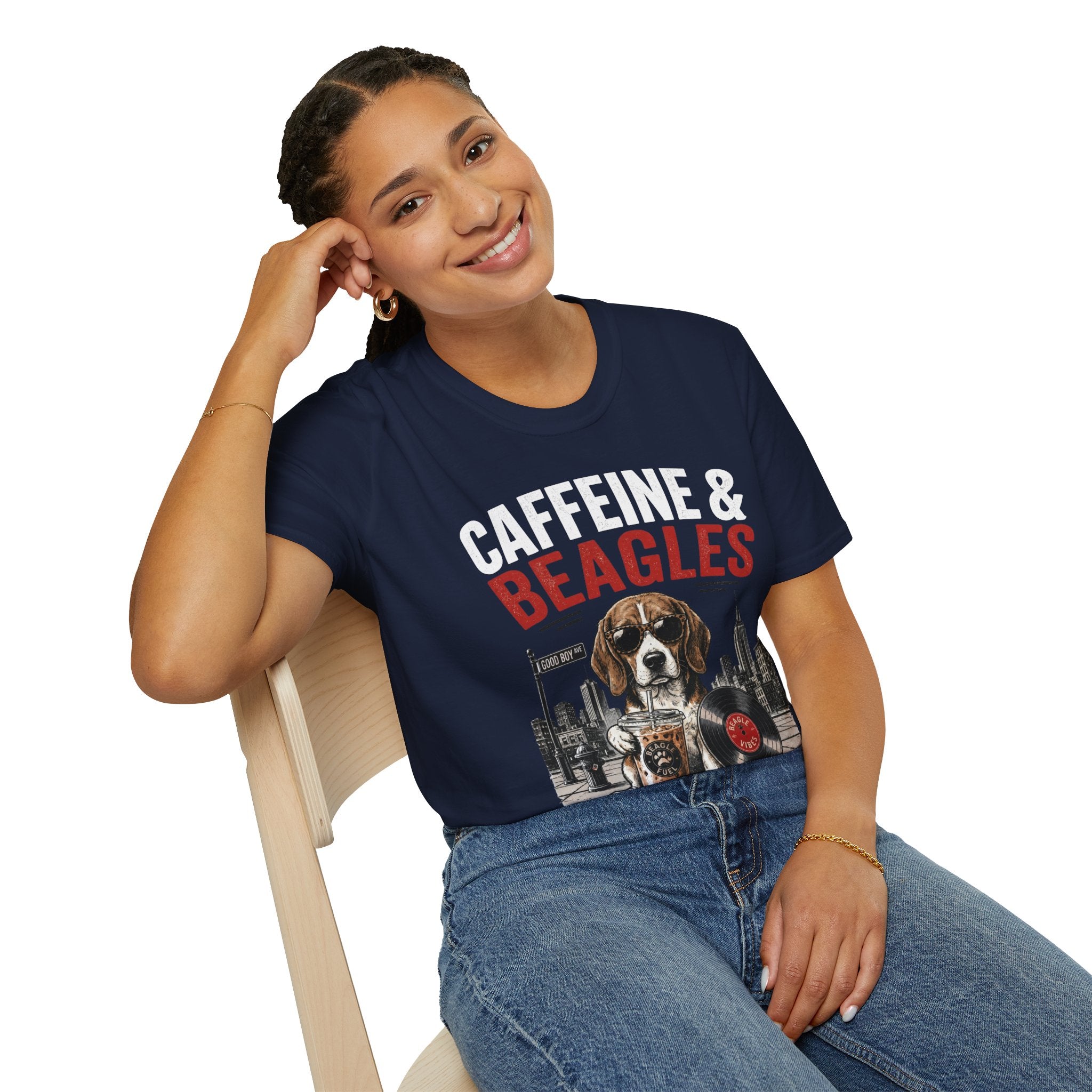 Unisex Softstyle Beegal Caffeine Fuel T-Shirt
