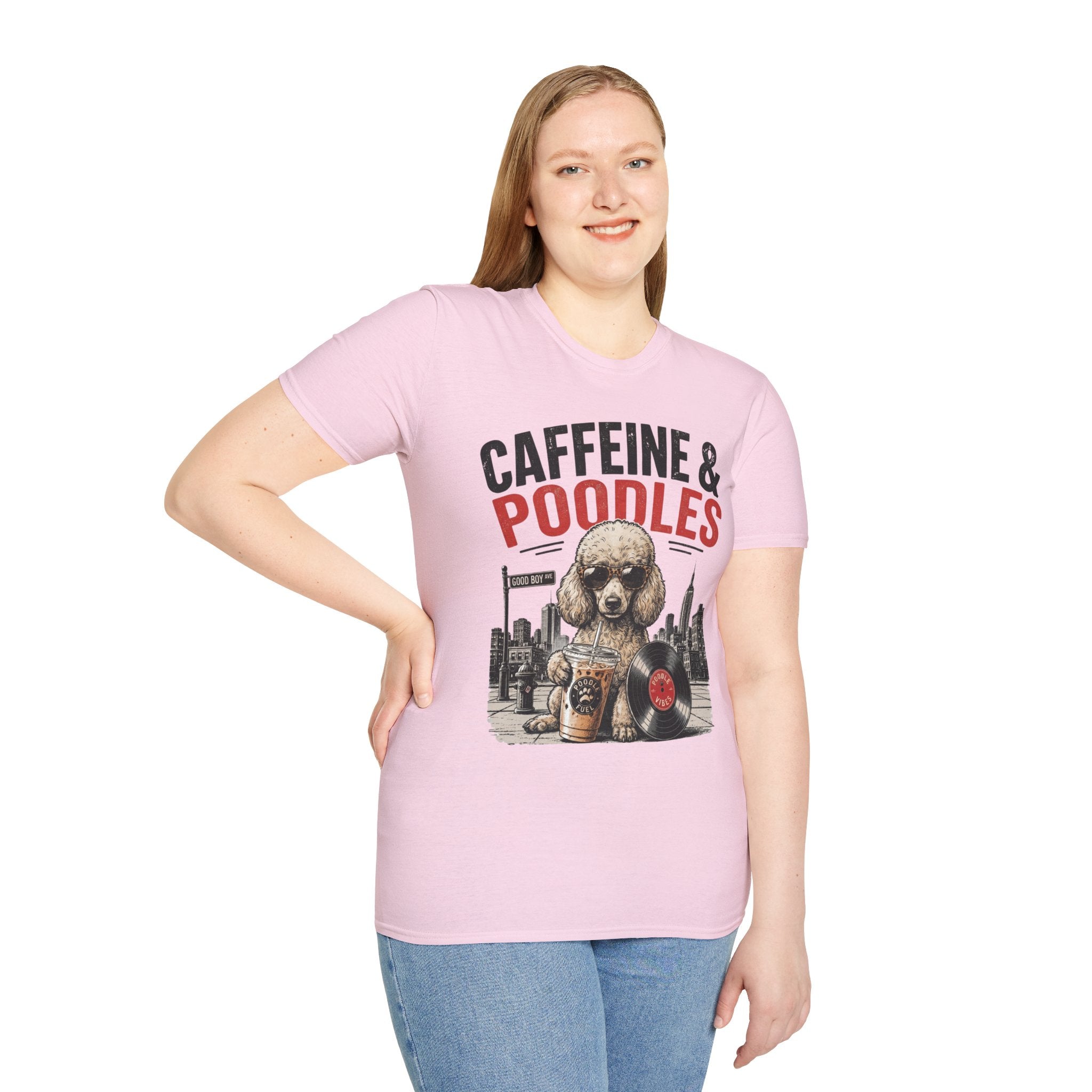 Unisex Softstyle Poodle T-Shirt