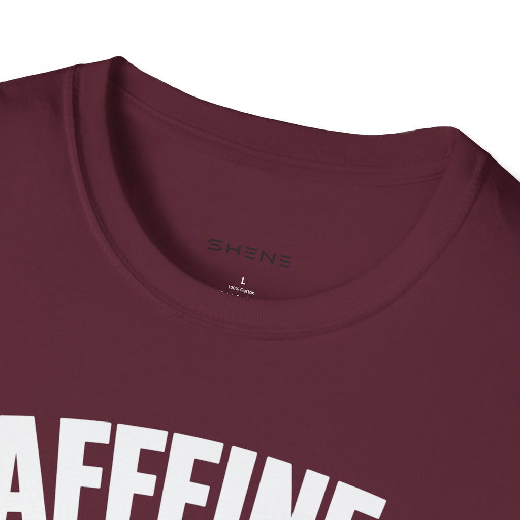 Unisex Softstyle French Bulldog Caffeine Fuel T-Shirt