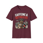 Unisex Softstyle Rottweiler Caffeine Fuel  T-Shirt