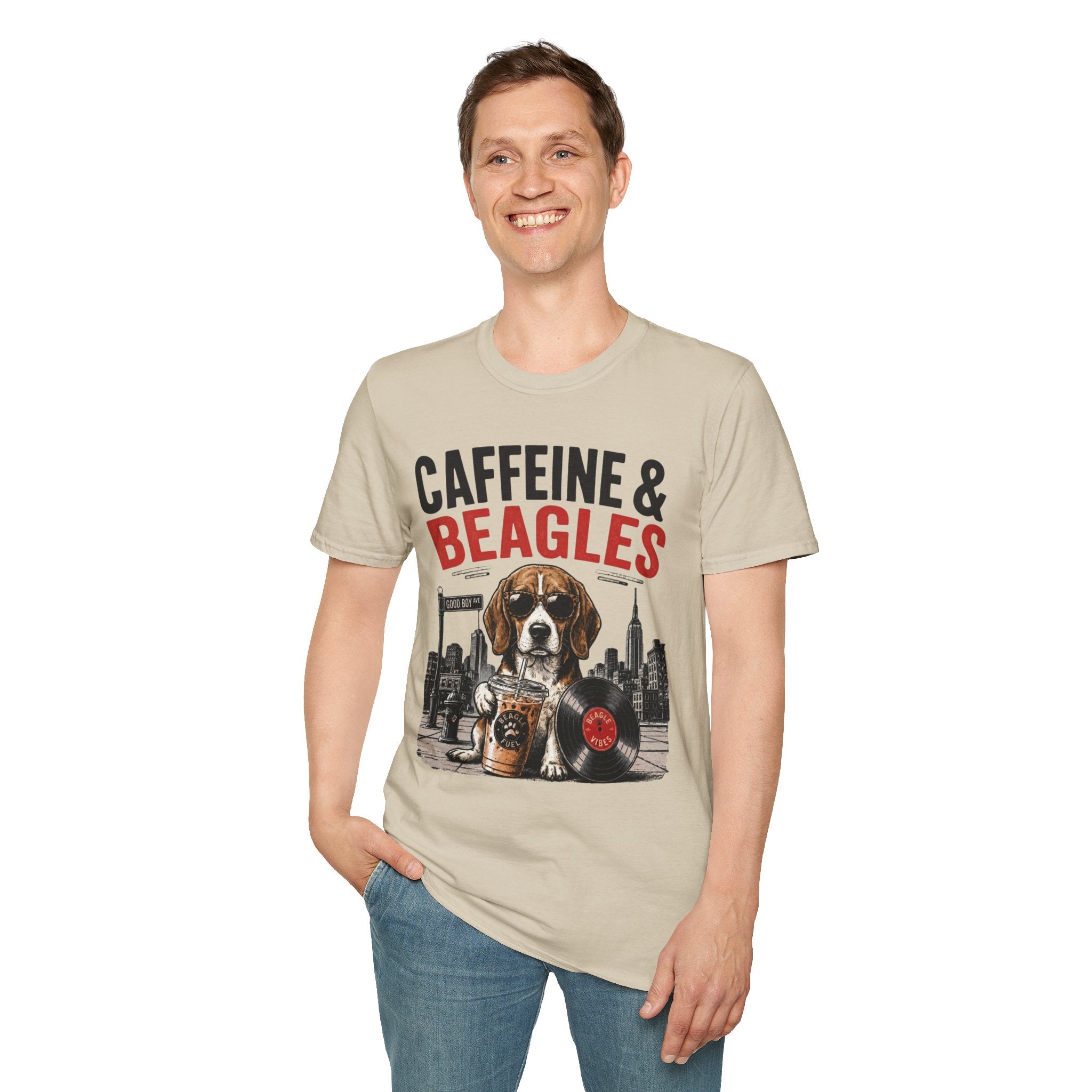 Unisex Softstyle Beegal Caffeine Fuel T-Shirt