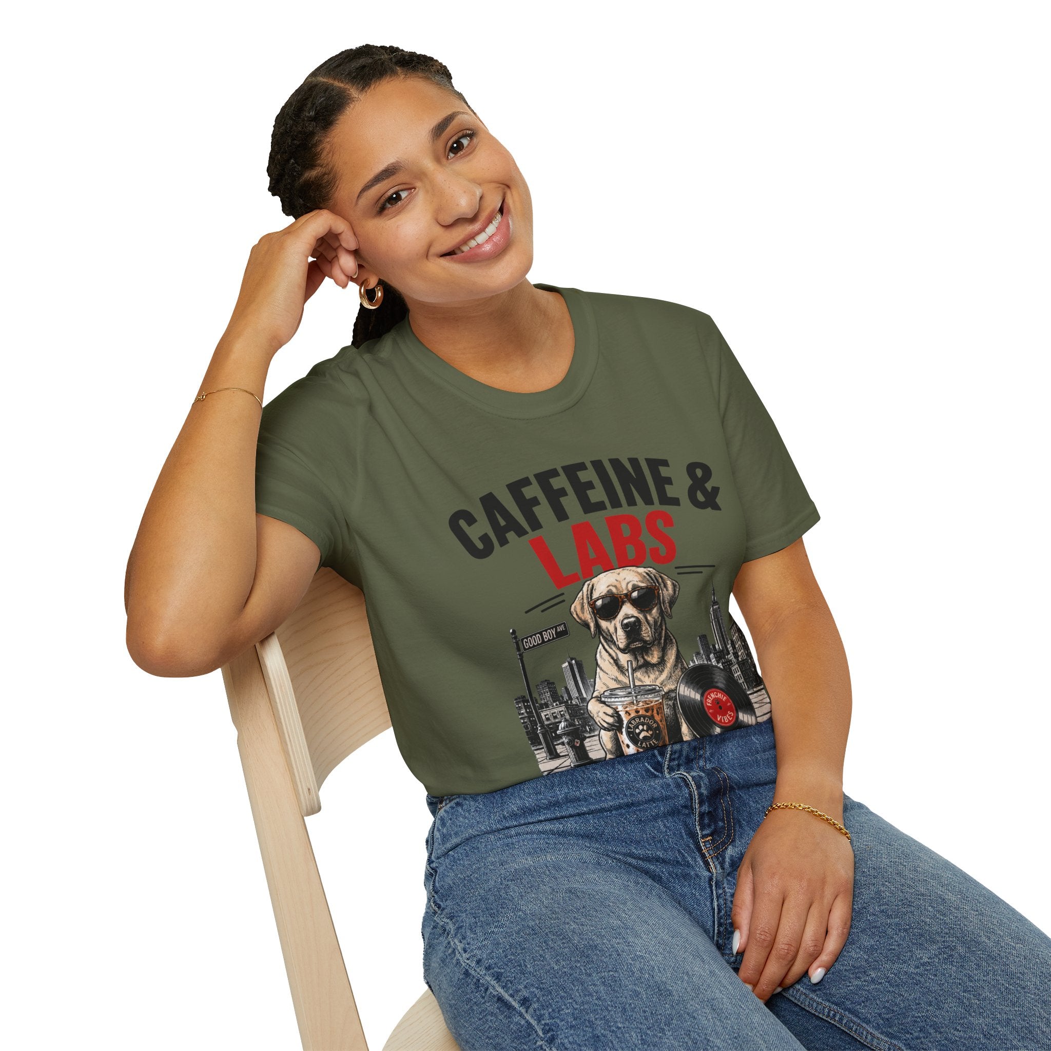 Unisex Softstyle Labs Caffeine Fuel T-Shirt