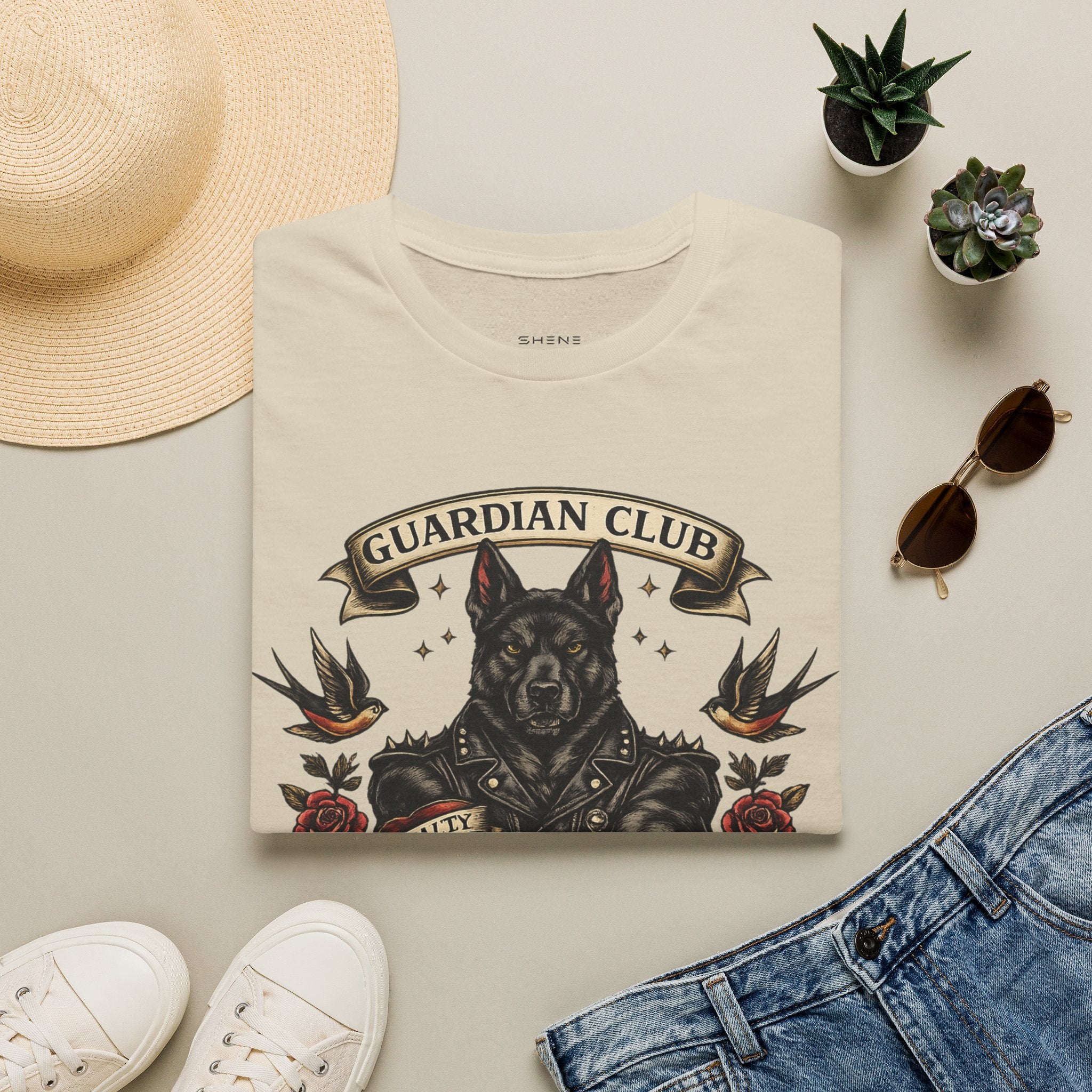 Copy of Copy of Unisex Softstyle Guardian Dog T-Shirt
