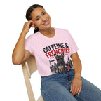 Unisex Softstyle French Bulldog Caffeine Fuel T-Shirt
