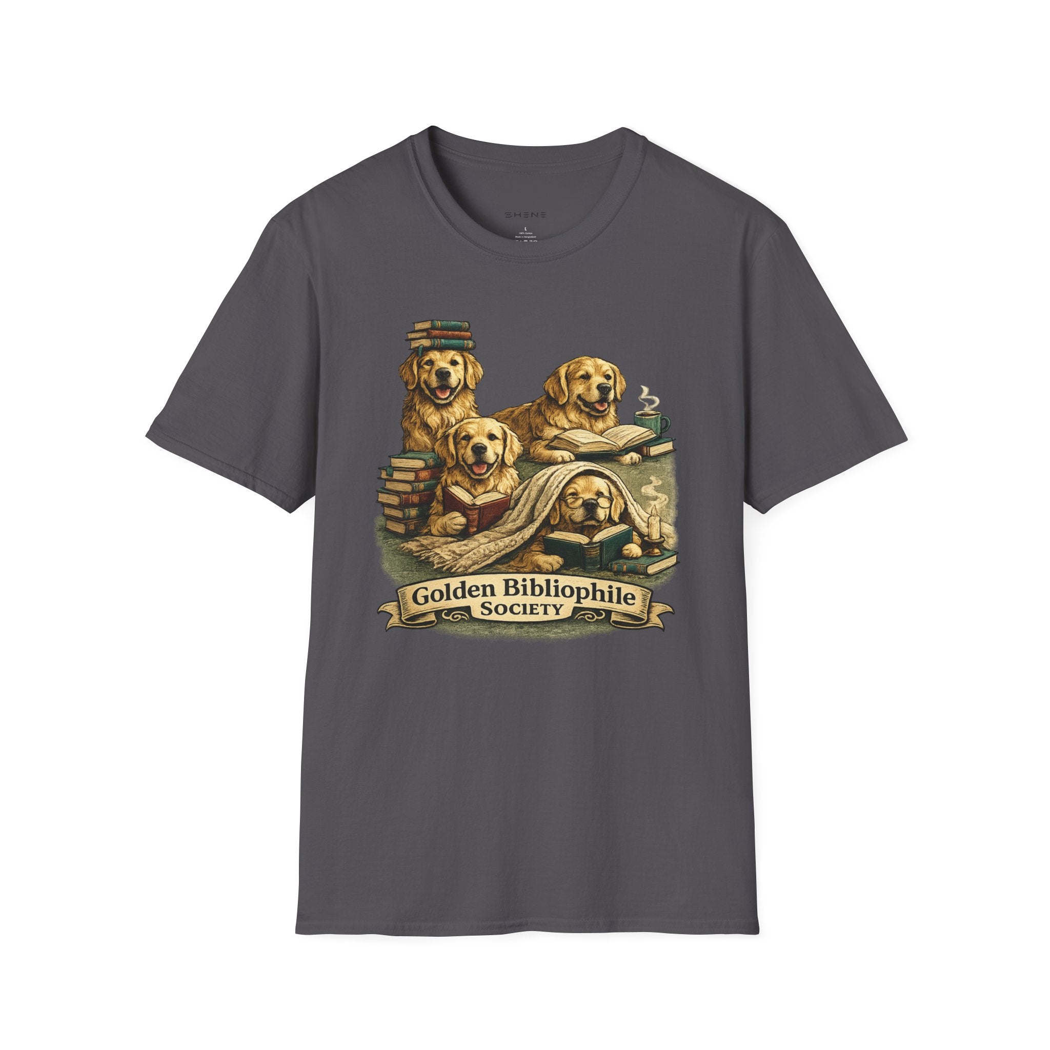 Copy of Unisex Softstyle Golden retriever Society  T-Shirt