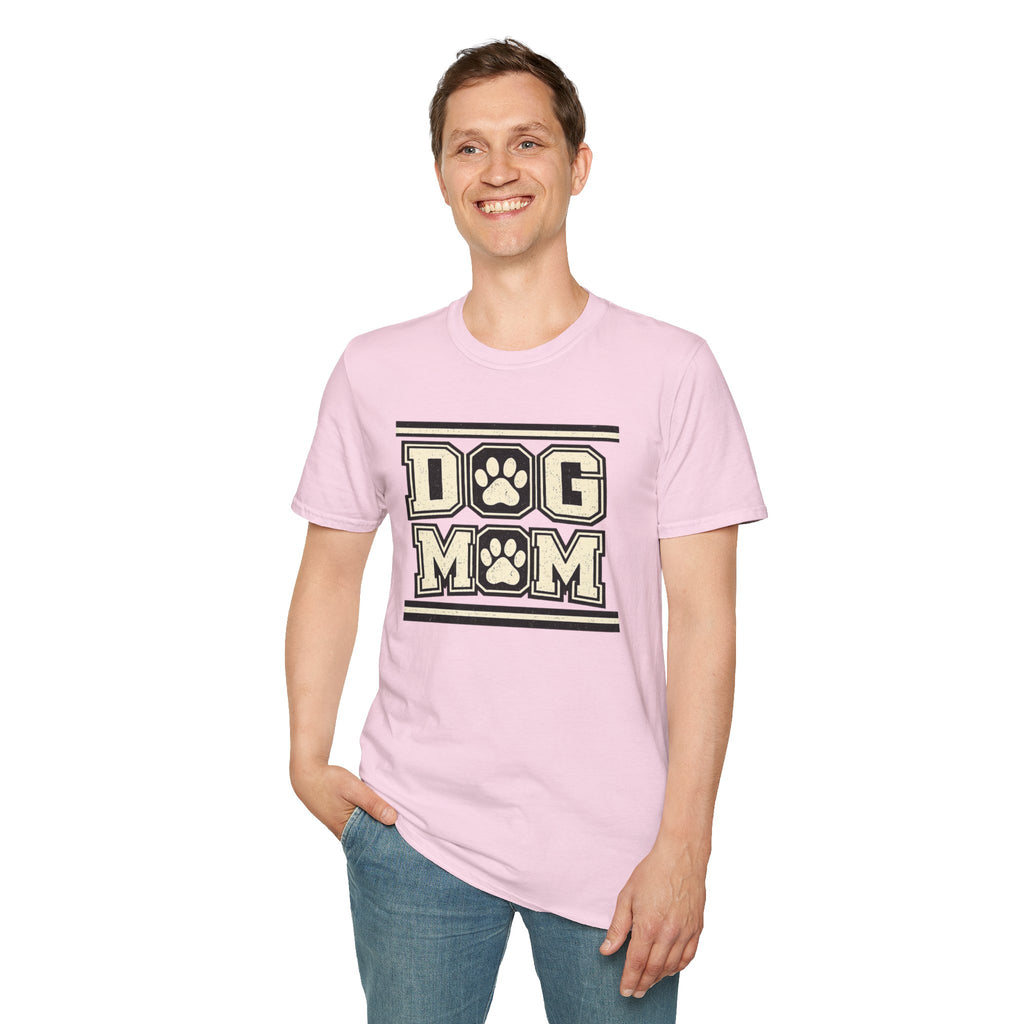 Copy of Copy of Unisex Softstyle Dog Mom T-Shirt