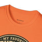 Copy of Unisex Softstyle My Favorite Adventure Has Paws T-Shirt