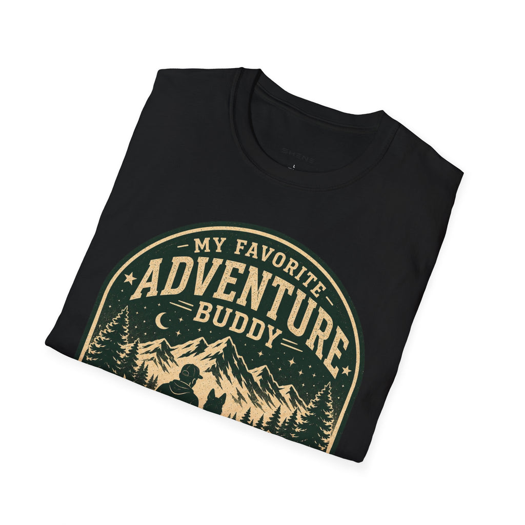 Copy of Unisex Softstyle My Favorite Adventure Has Paws T-Shirt