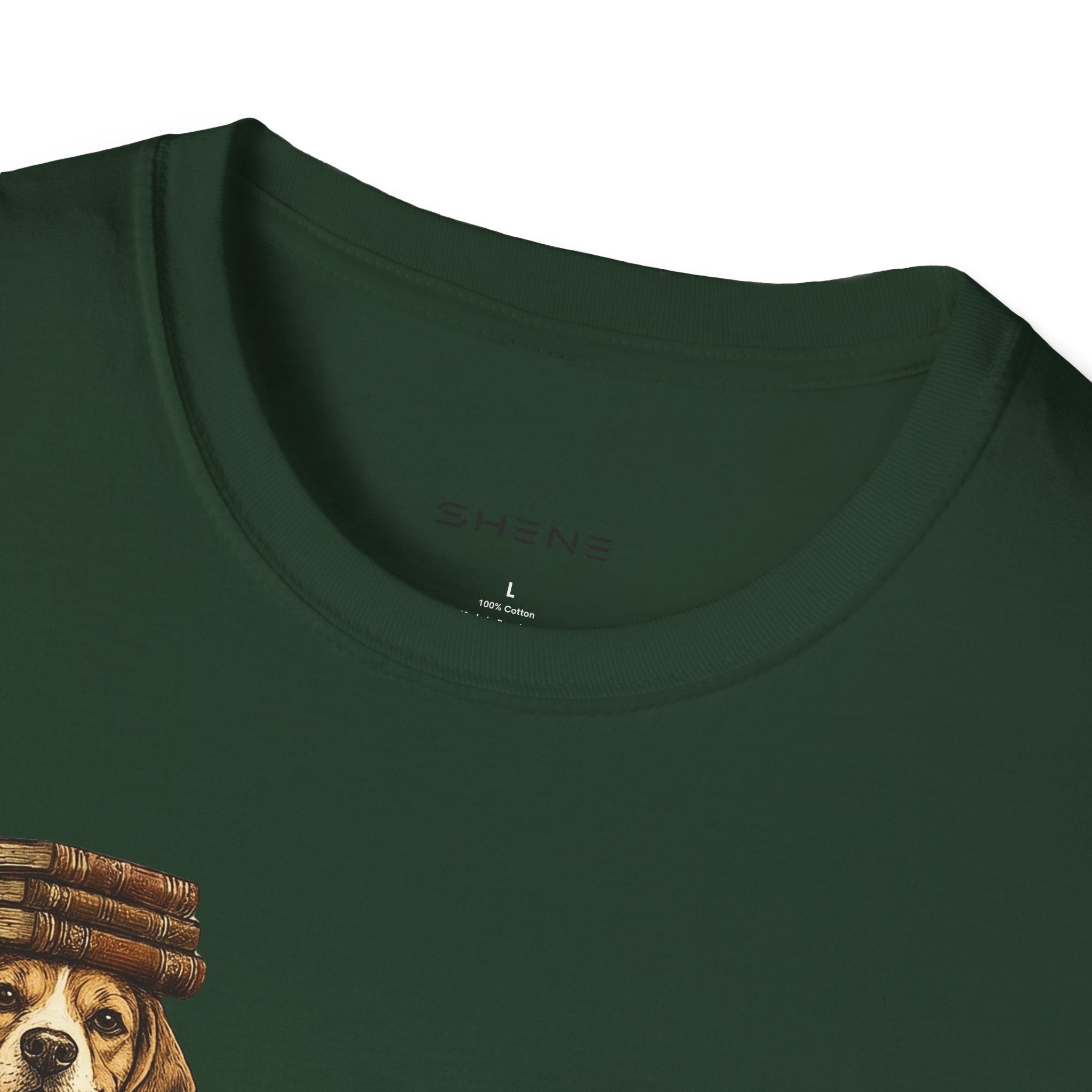 Copy of Copy of Copy of Copy of Unisex Softstyle Beegal Library Four Dog T-Shirt
