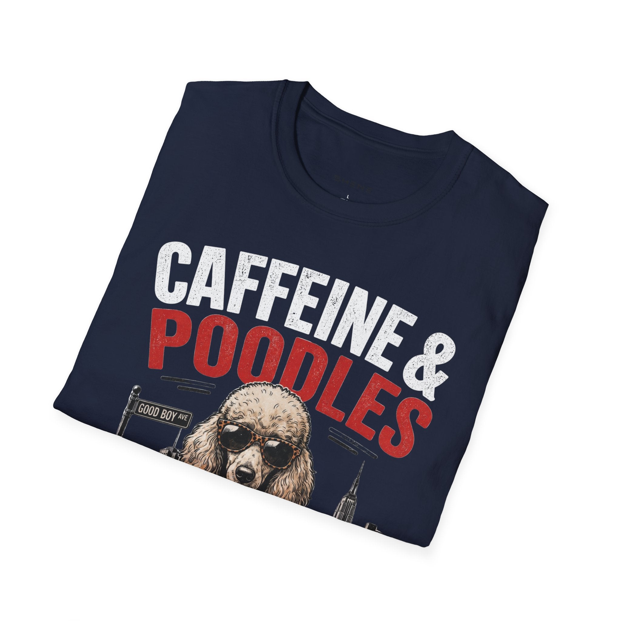 Unisex Softstyle Poodle T-Shirt