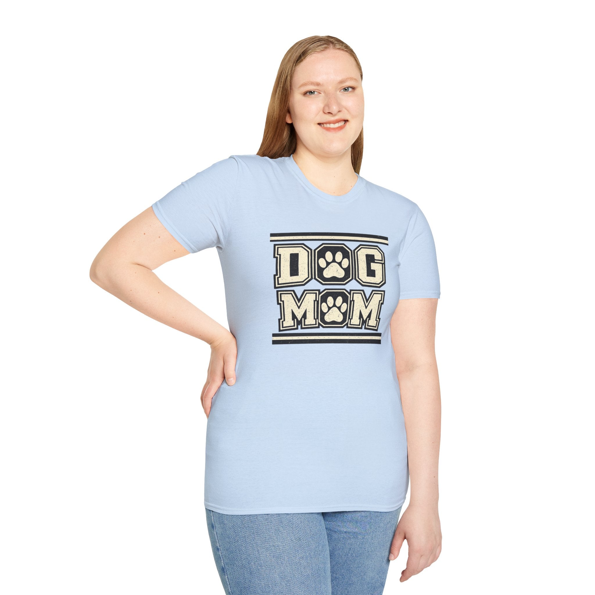 Copy of Copy of Unisex Softstyle Dog Mom T-Shirt