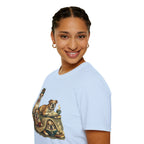 Copy of Copy of Copy of Unisex Softstyle Frenchi Library Four Dog T-Shirt