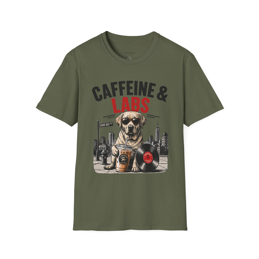 Unisex Softstyle Labs Caffeine Fuel T-Shirt