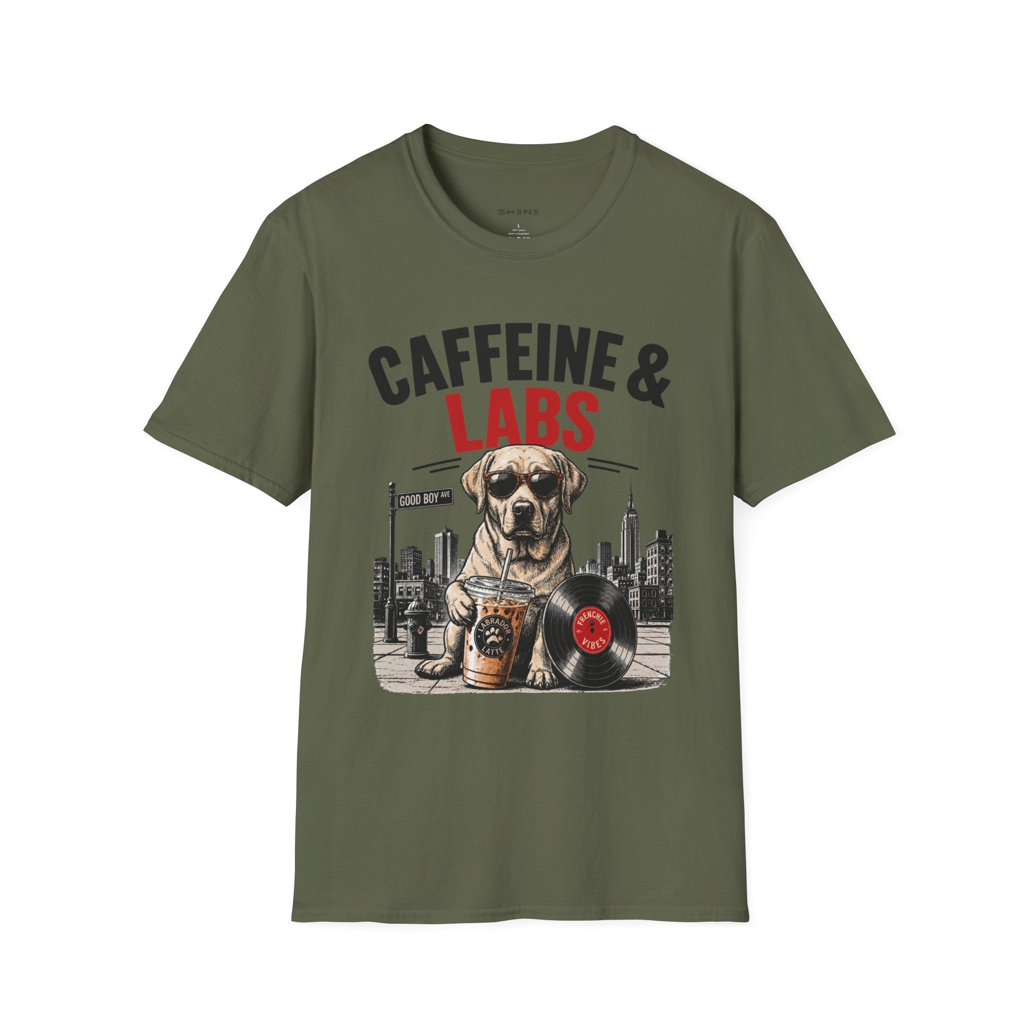 Unisex Softstyle Labs Caffeine Fuel T-Shirt