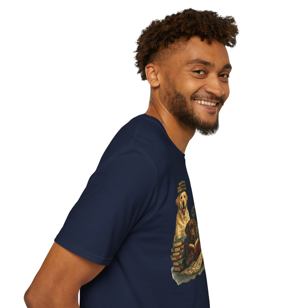 Copy of Unisex Softstyle Labador Library Four Dog T-Shirt