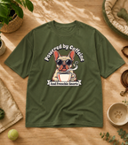 French Bulldog Powered By Caffeine T-Shirt