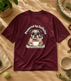 Bulldog Powered By Caffeine T-Shirt