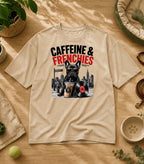 French Bulldog Iced Coffee T-Shirtl