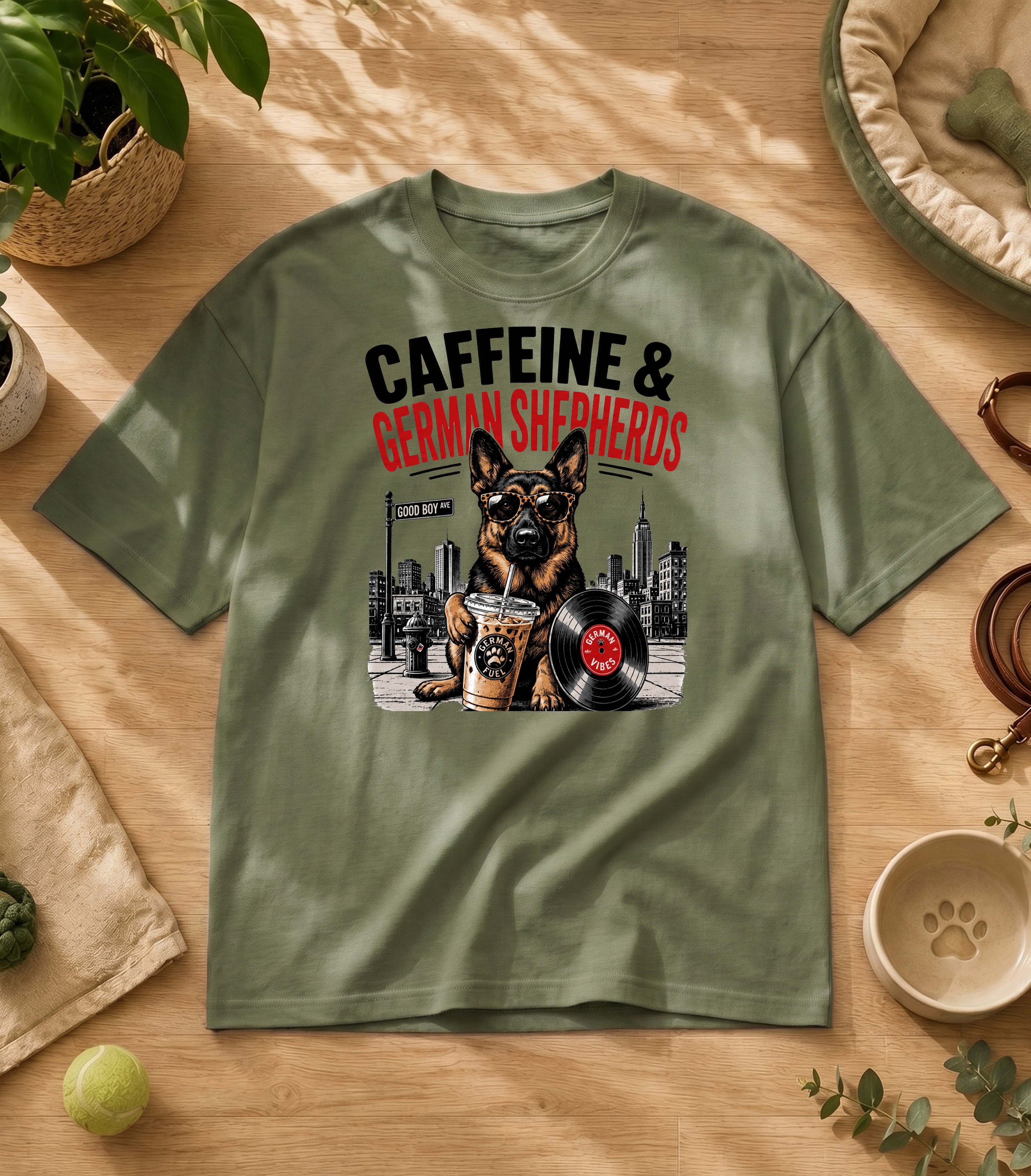 Funny German Shephed Coffee T-Shirt