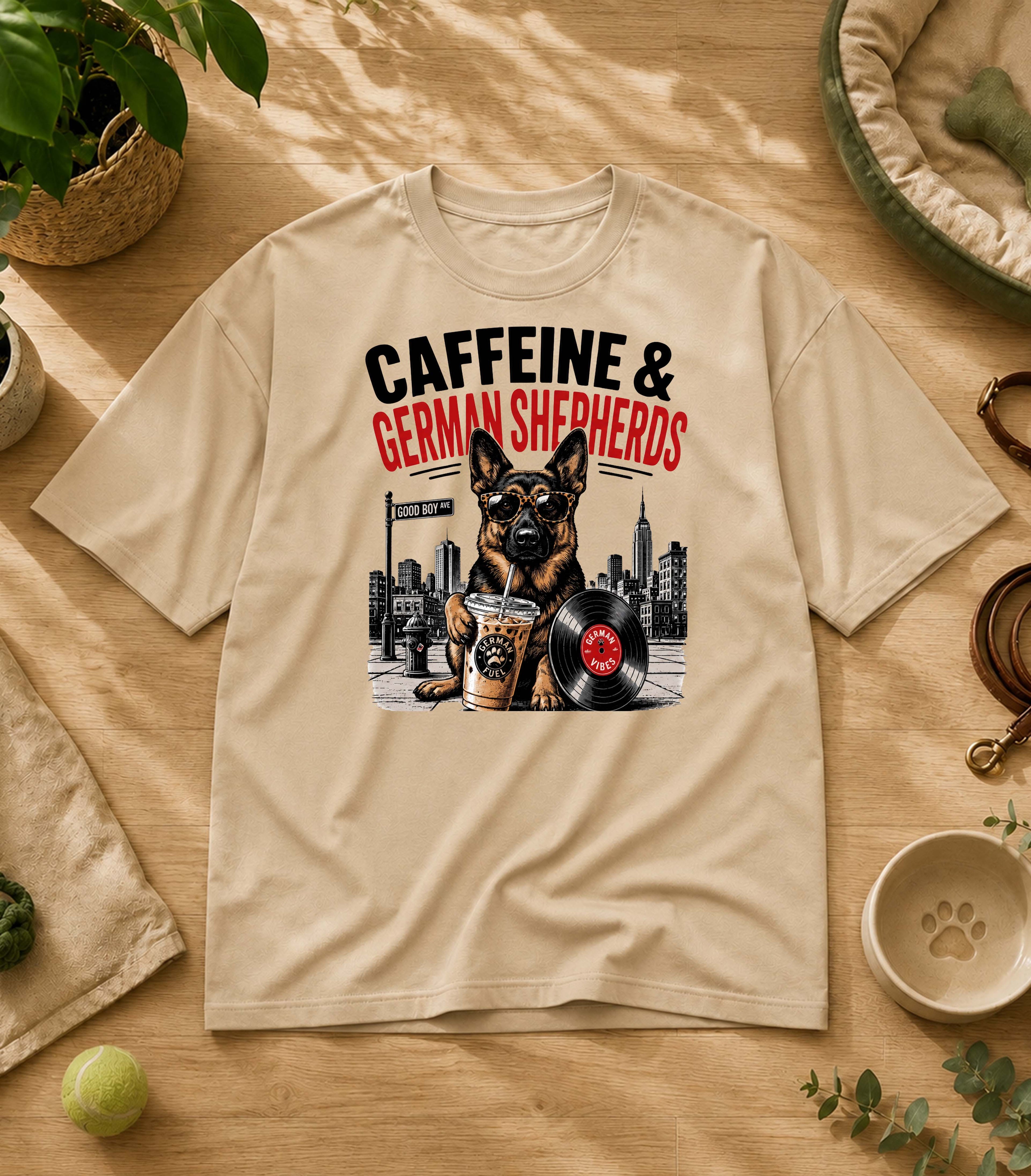 Funny German Shephed Coffee T-Shirt