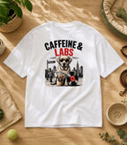 Funny Labrador  Iced Coffee T-Shirt