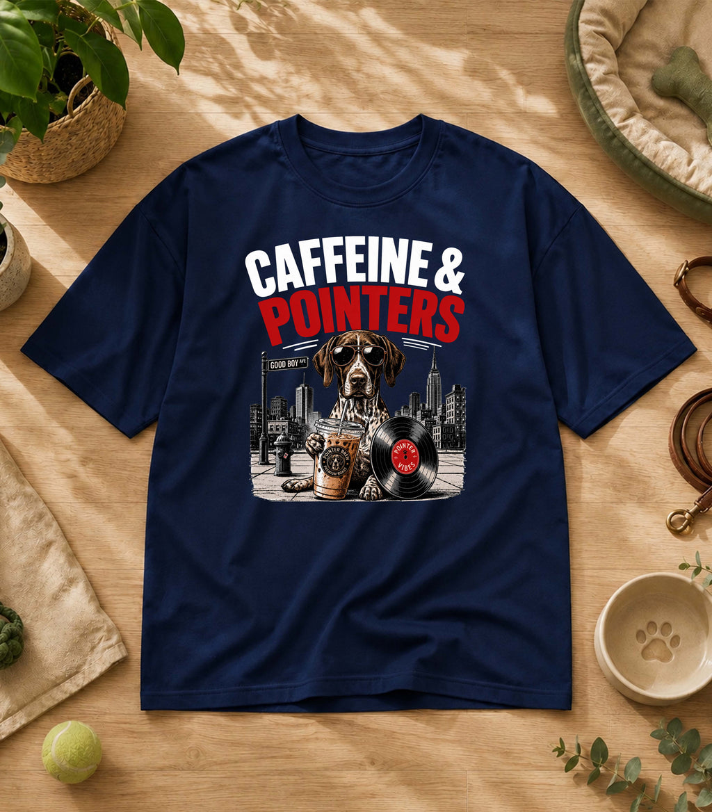 Funny Pointer  Iced Coffee T-Shirt