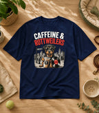 Funny Rottweiler  Iced Coffee T-Shirt