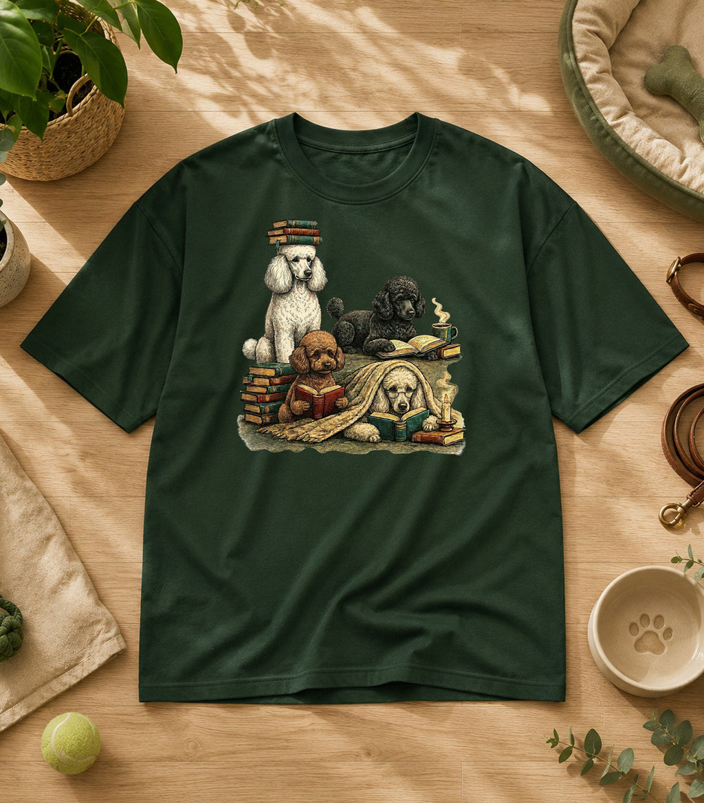 Poodle Reading Society T-Shirt