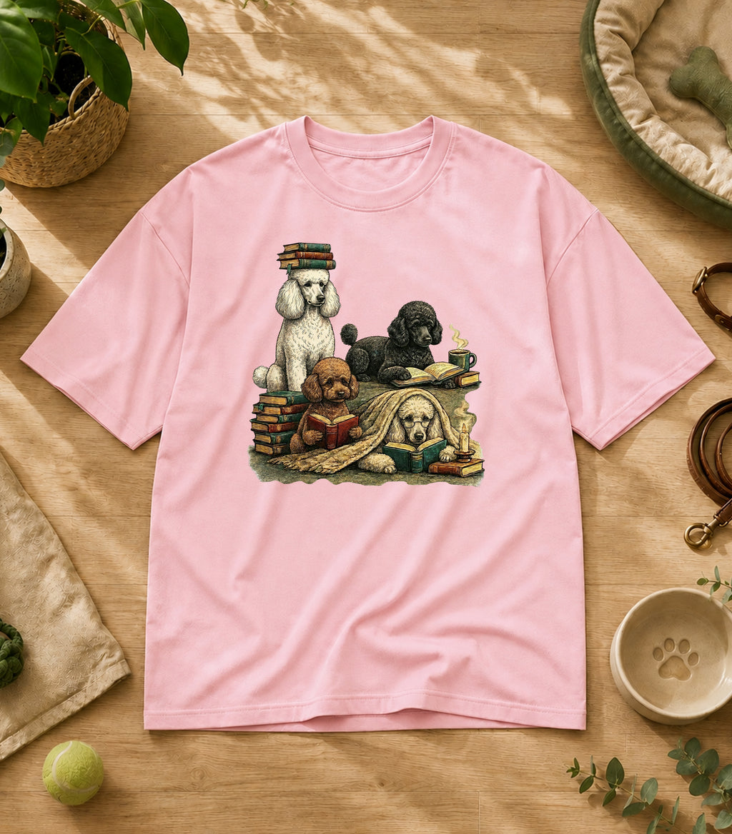 Poodle Reading Society T-Shirt
