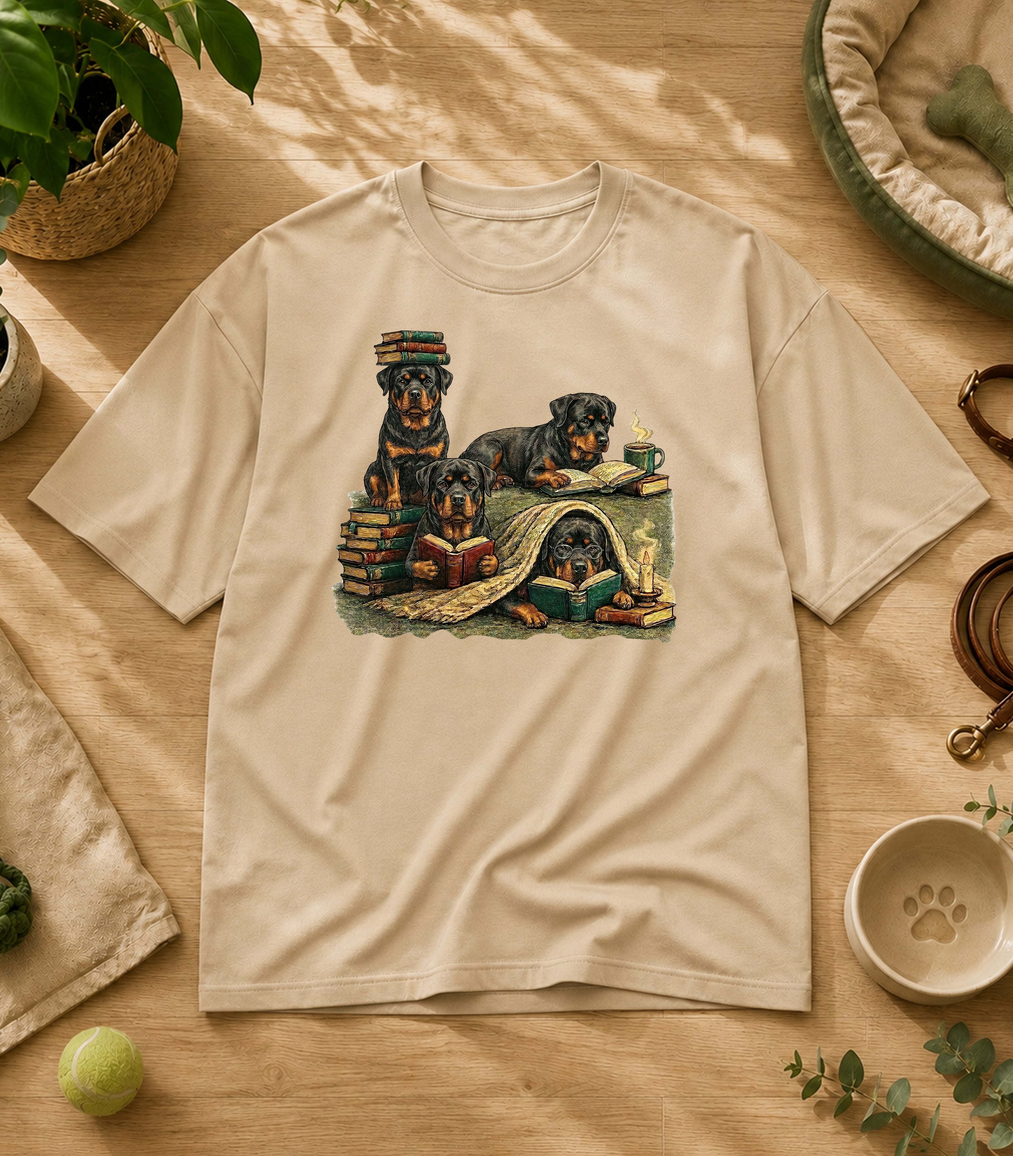 Rotwailer Reading Society T-Shirt