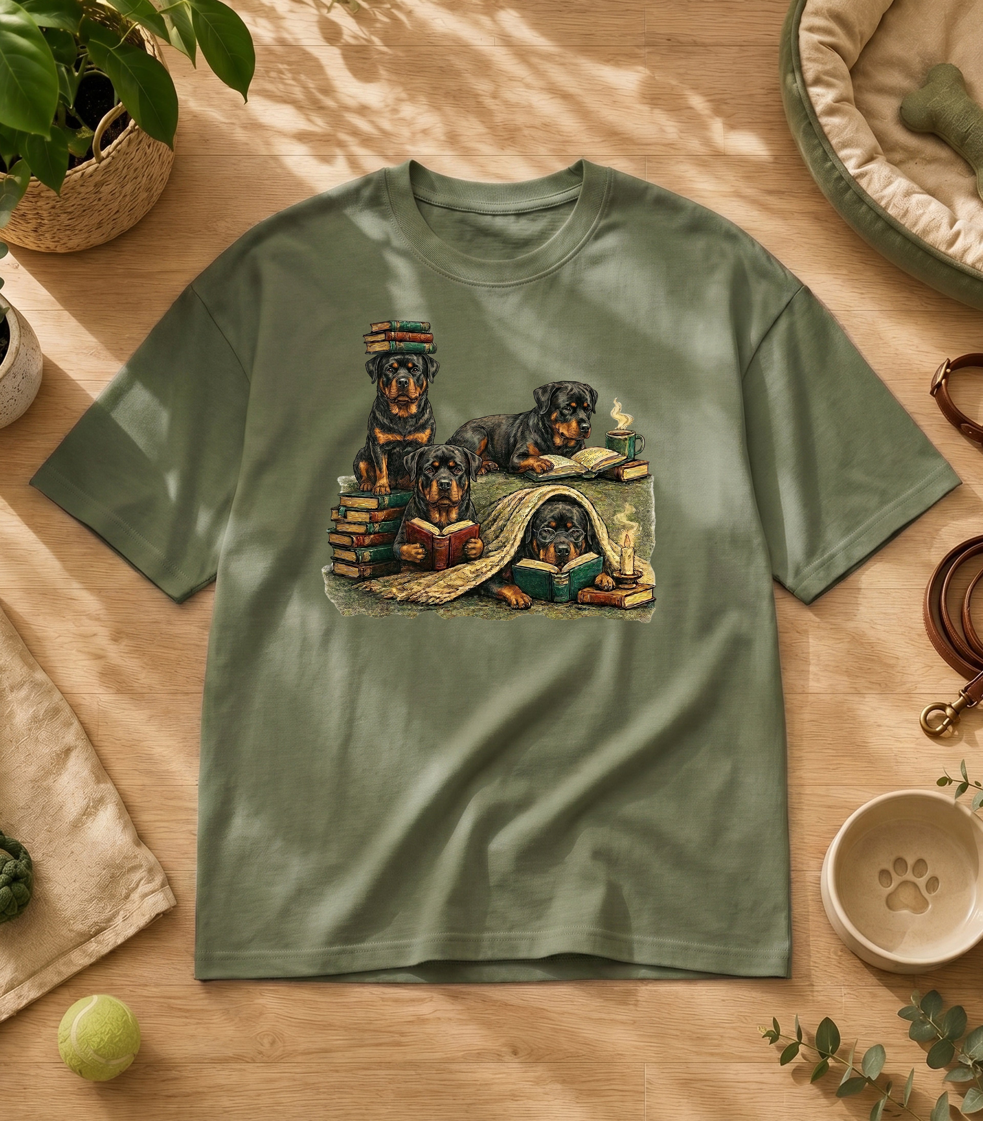 Rotwailer Reading Society T-Shirt