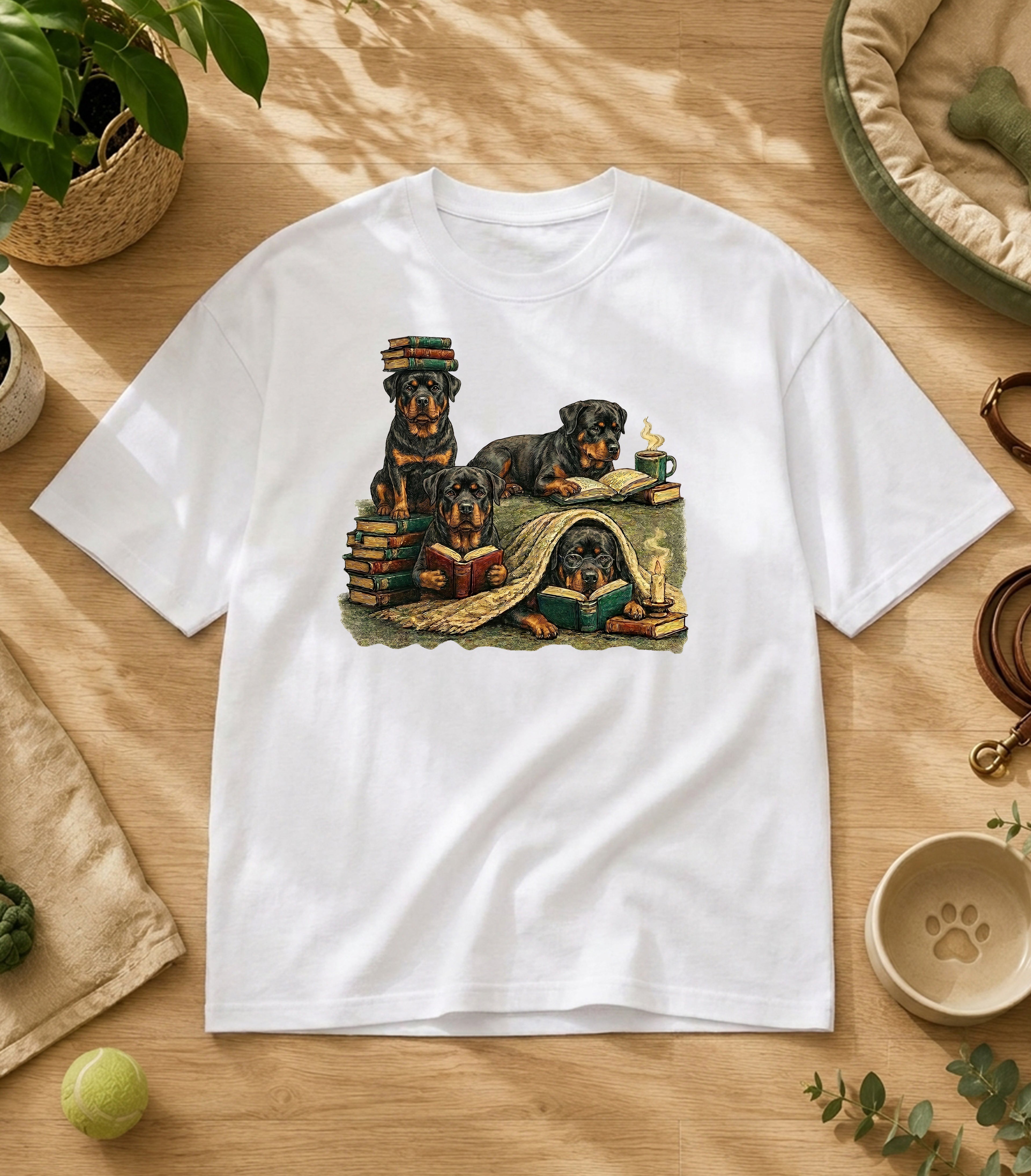 Rotwailer Reading Society T-Shirt