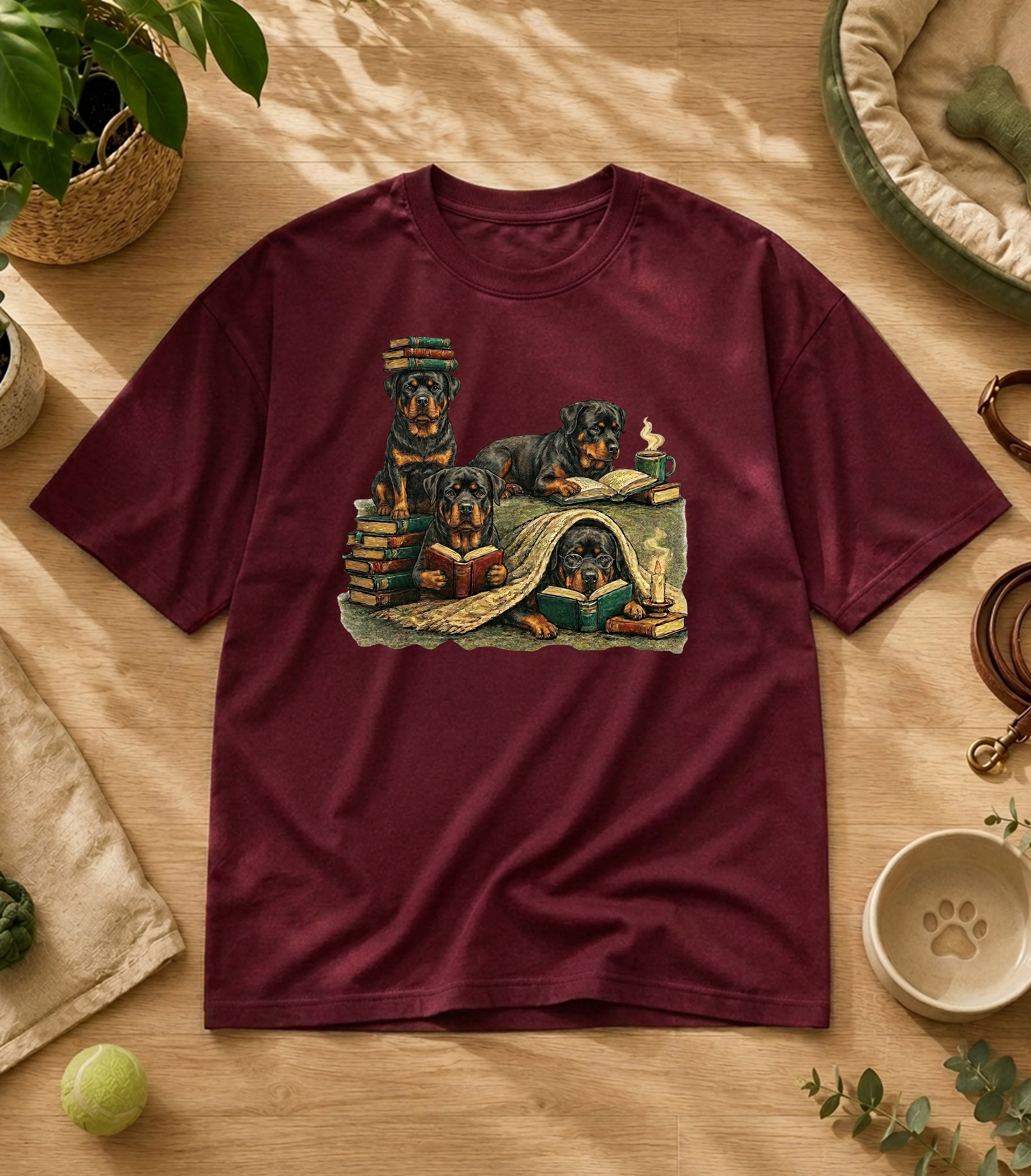 Rotwailer Reading Society T-Shirt